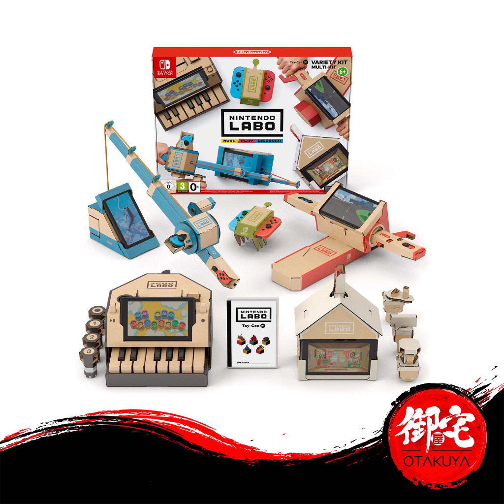 Nintendo Switch Labo Variety Kit Physical Game Card Included
