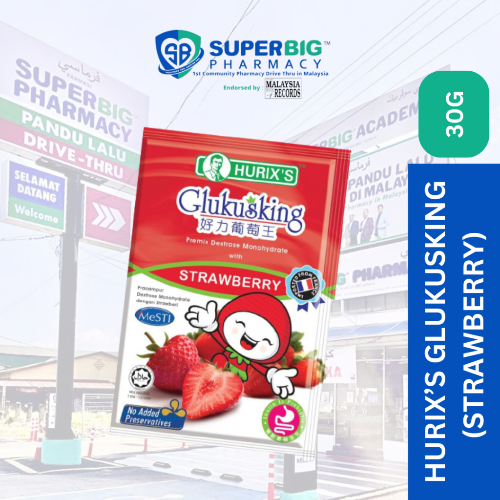 [VIRAL !!! HALAL!!! Gula Dextrose] Hurix's Glukusking (Strawberry/Kiwi