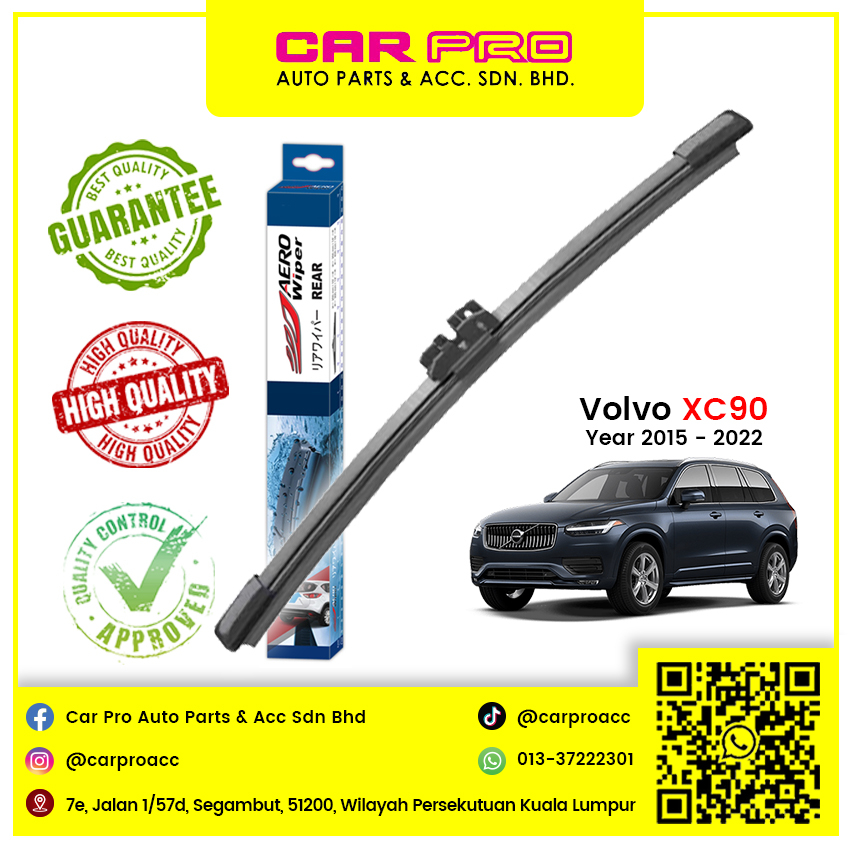 Volvo XC90 2015 - 2022 Rear Wiper Wiper Belakang 14'' | Shopee Malaysia