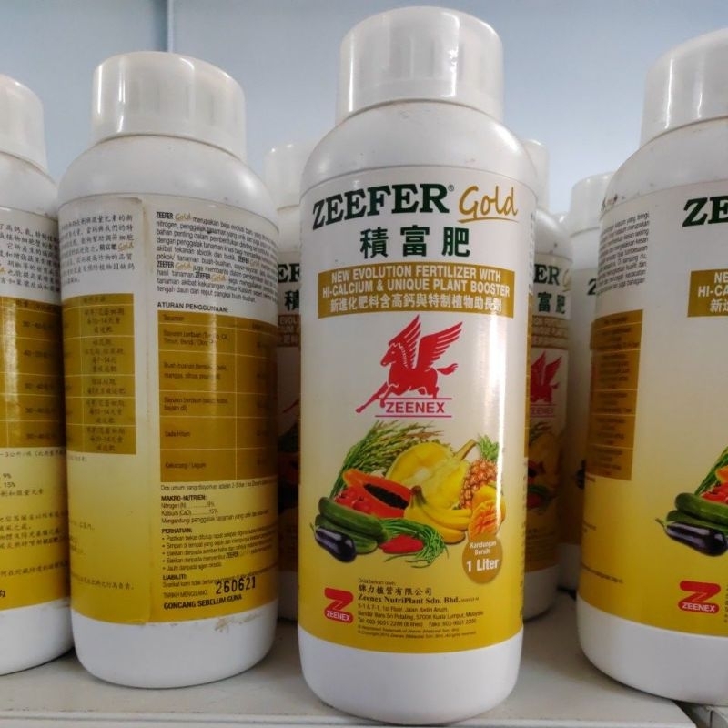 1 L Zeefer Gold Zeenex Baja Foliar New Evolution Hi Calcium & Unique ...