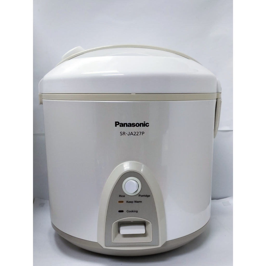 PANASONIC 2.2L JAR RICE COOKER SRJA227P (Clearance Stock) Shopee