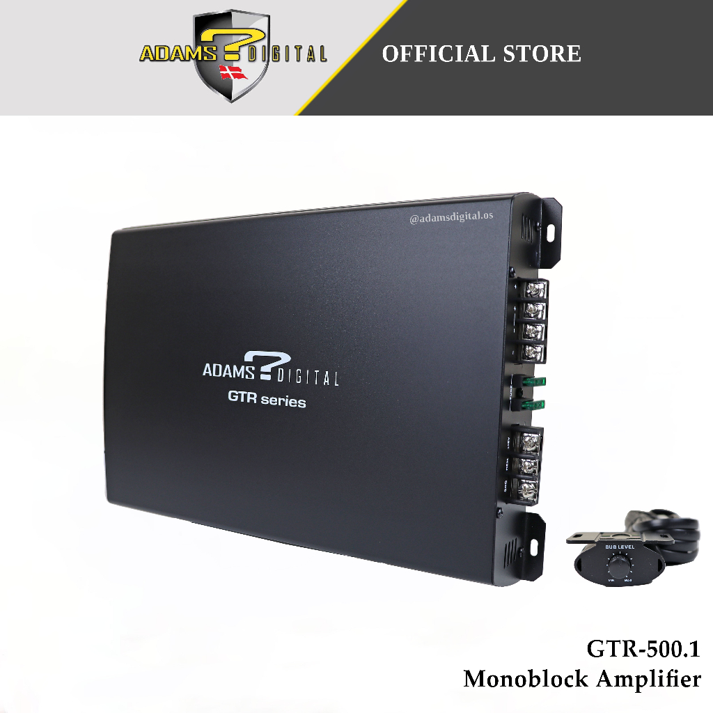 Adams Digital Monoblock Amplifier GTR500.1 (GTRSeries) Shopee Malaysia