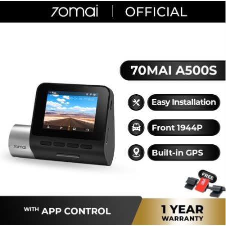 Global 70mai Dash Cam A810 Ultra HD 4K Built-in GPS ADAS Auto