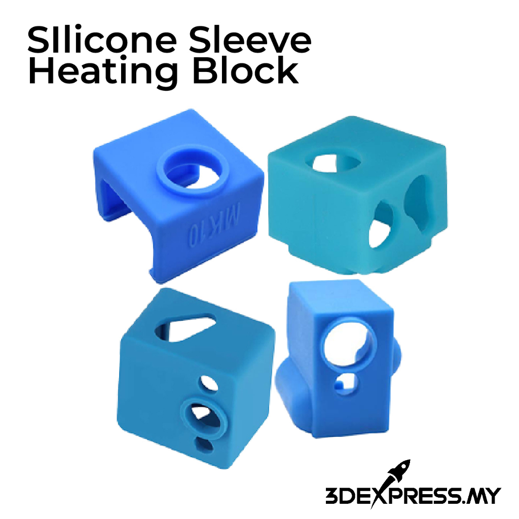 1 PCS - Silicone Sleeve Heating Block