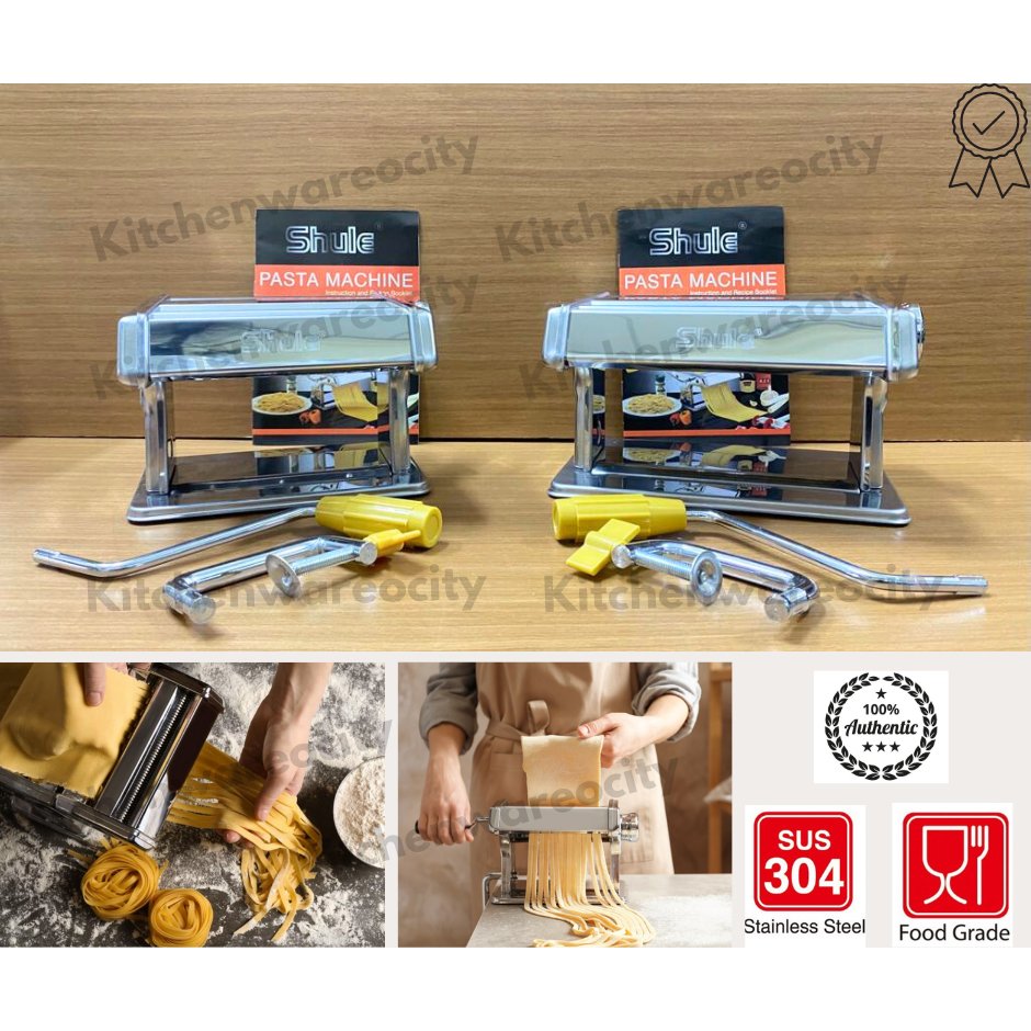 SHULE Stainless Steel Manual Noodle Maker Machine / Noodle Machine
