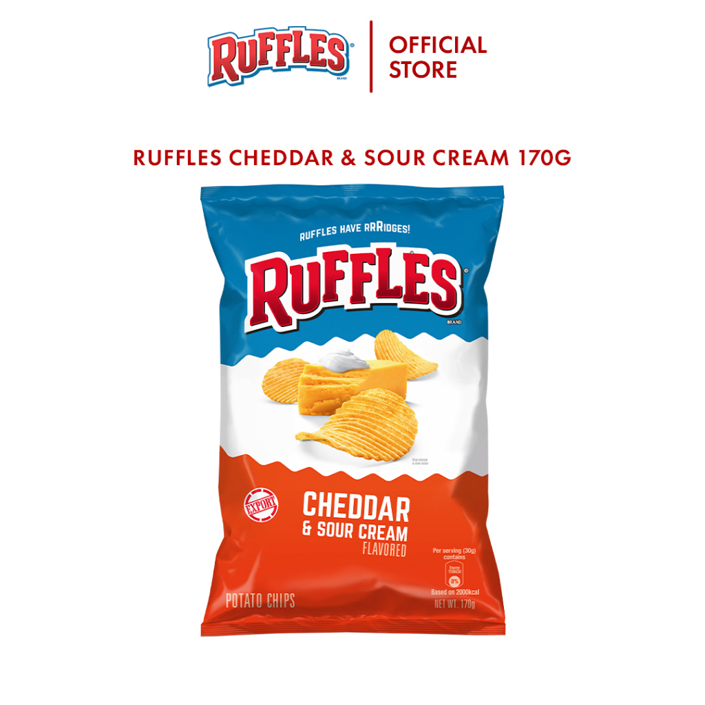 Ruffles Cheddar & Sour Cream (170g) Shopee Malaysia