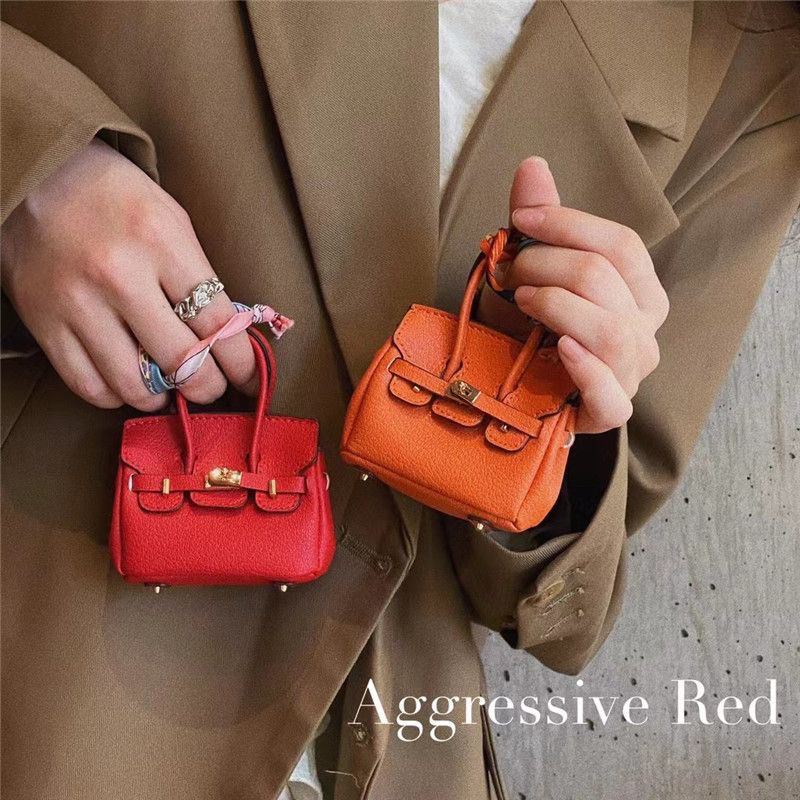 Mini Birkin Bag Ornaments AirPod Bag Keychain Coin Purse Shopee Malaysia