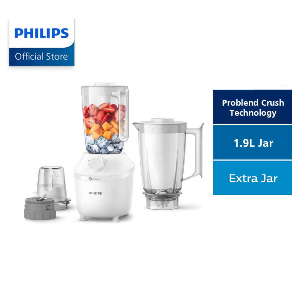Philips Blender Mill + Jar (450w) HR2041 HR2041/50 Shopee Malaysia