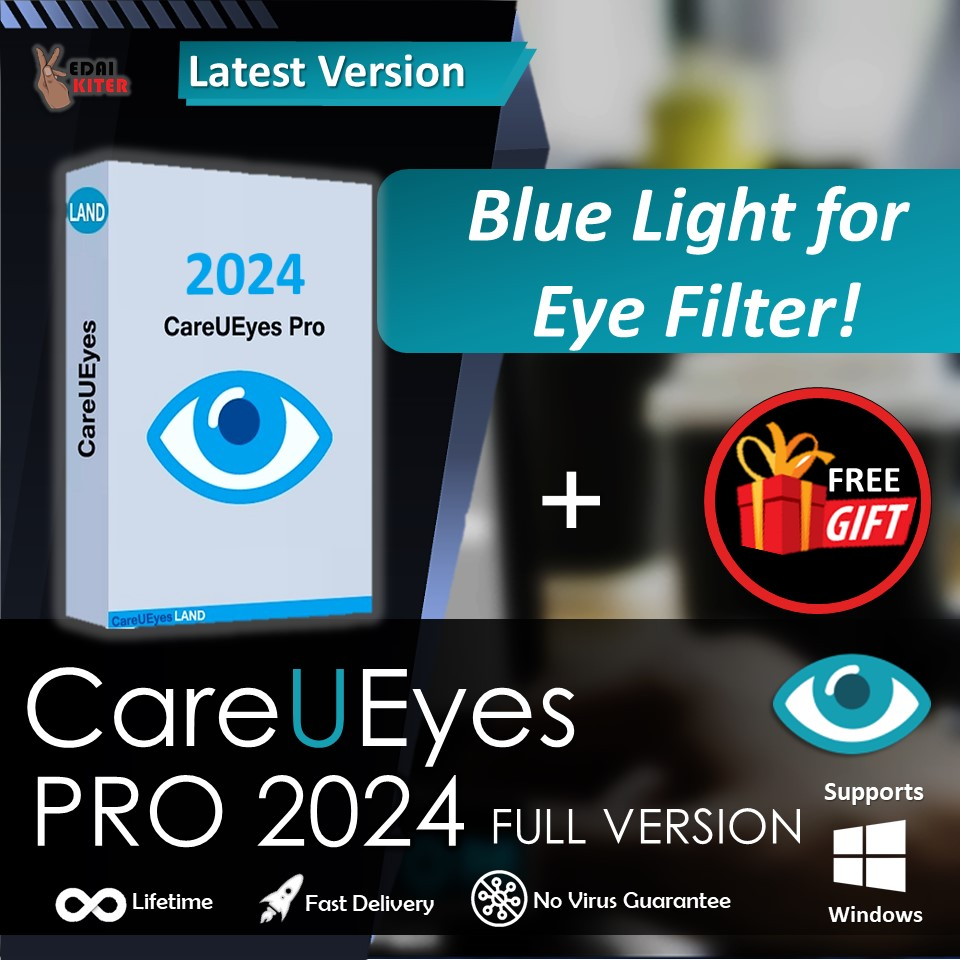 🔥CareUEyes PRO 2024 The Best Eye Protection and Blue Light Filter