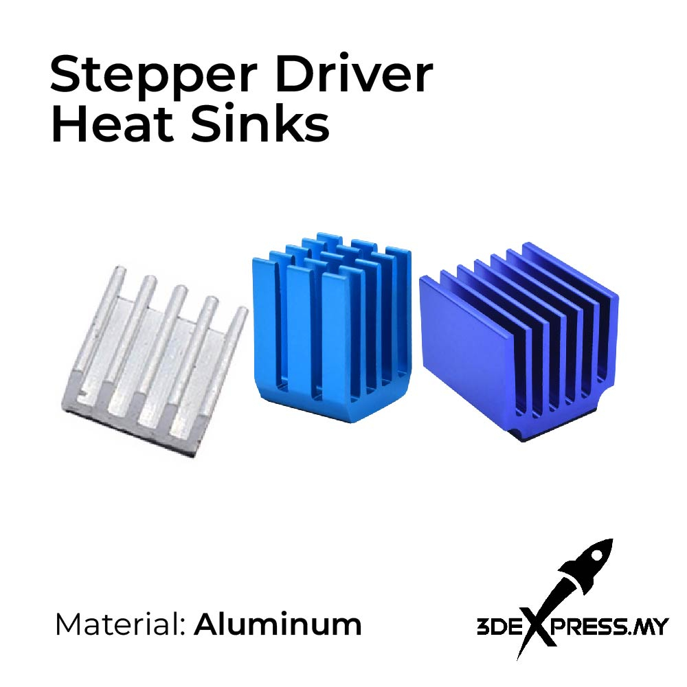 1 PCS - Silver/Blue Heat Sink