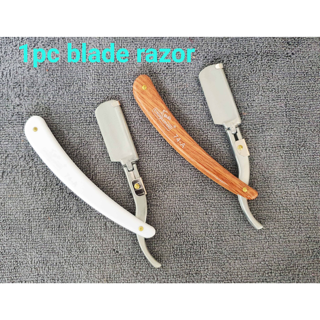 1805 Wooden Texture Color & White Color Plastic Handle RAZOR(apply with ...