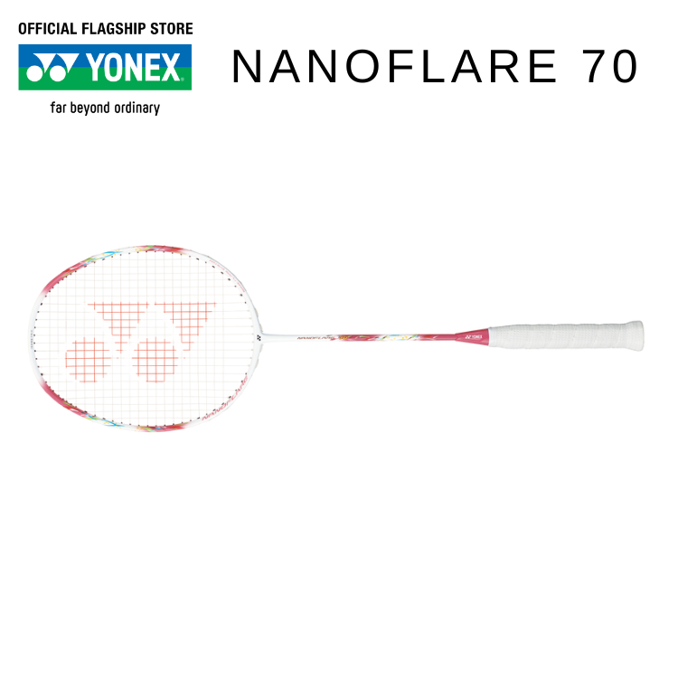 Yonex Nanoflare 70 Badminton Racquet [Coral Pink]  - Unstrung main image 0