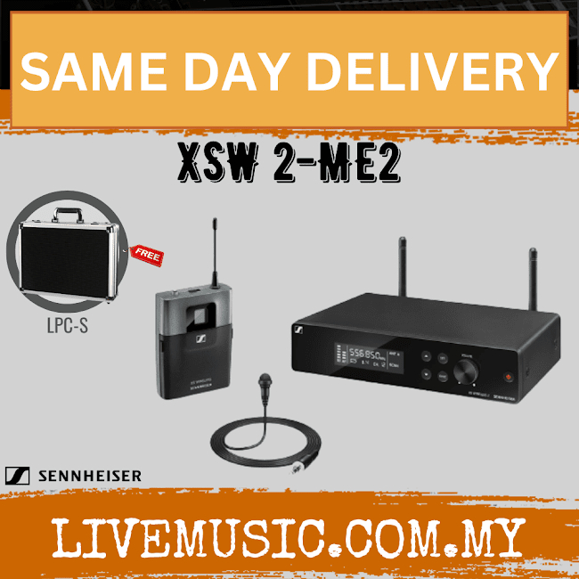 Sennheiser XSW 2-ME2 Wireless Lavalier Microphone System ( XSW2 ME2 ...