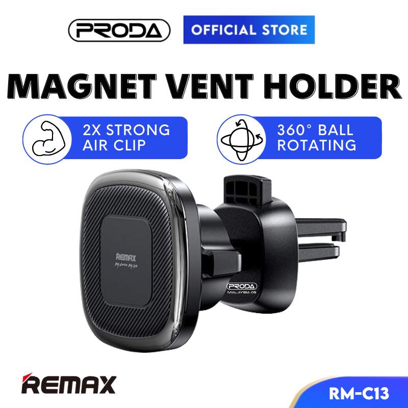 REMAX Air Vent Car Phone Holder Handphone Hp Fone Holder For