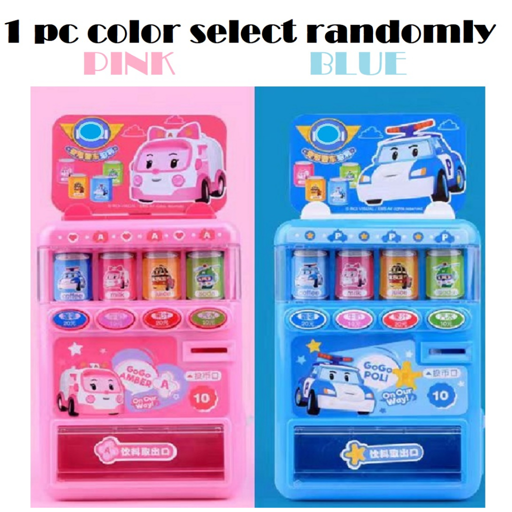 Self-service Vending Machine With Mini Coin And Can Drinks Pretend Play ...