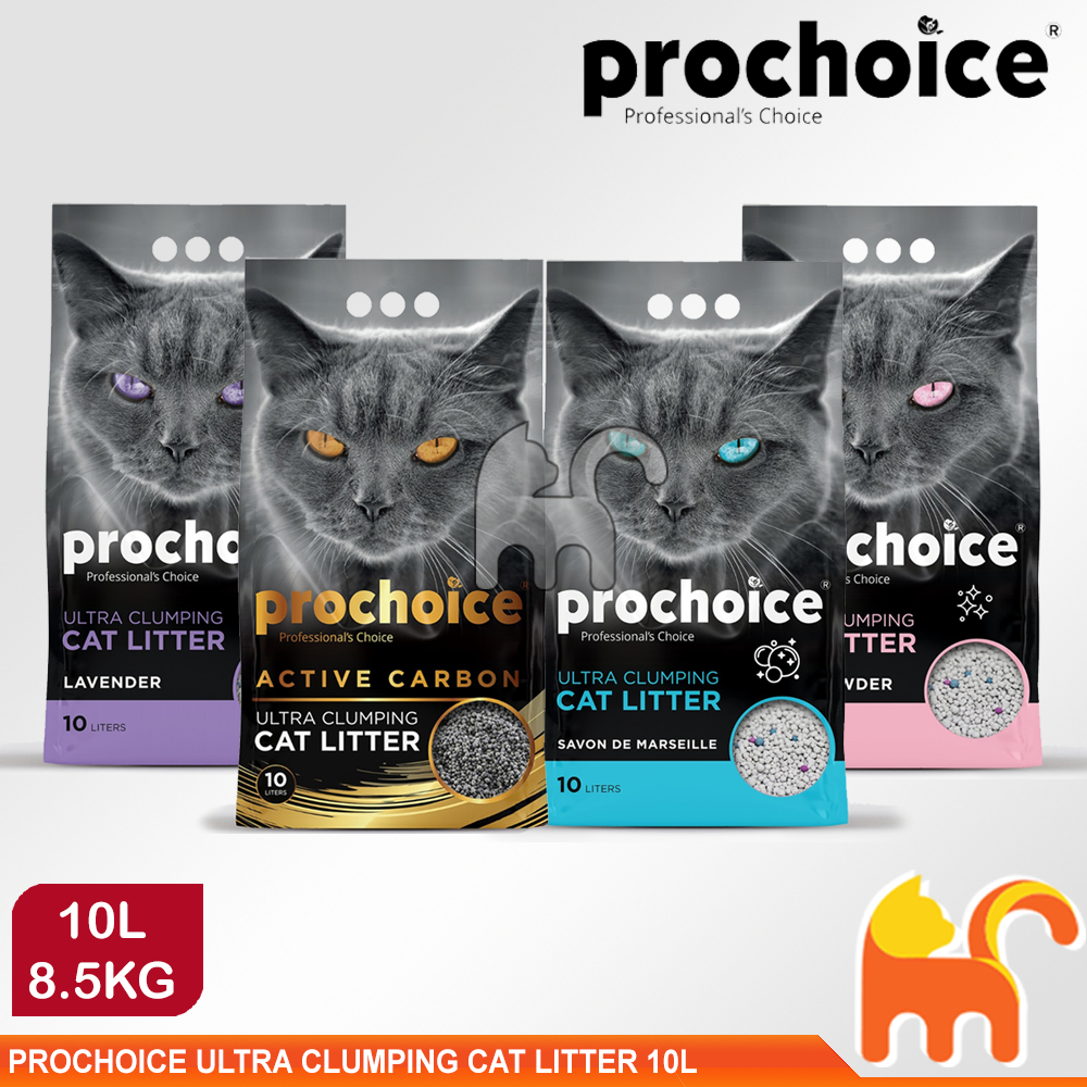 Prochoice Ultra Clumping Cat Litter 10L / 8.5Kg Made In Turkey