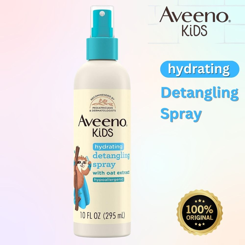 Aveeno (295ml) Kids, Hydrating Detangling Spray with Oat Extract