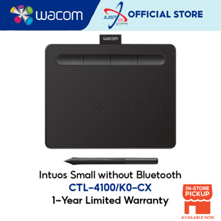 Wacom Intuos Pen Tablet Small, Black (CTL4100)