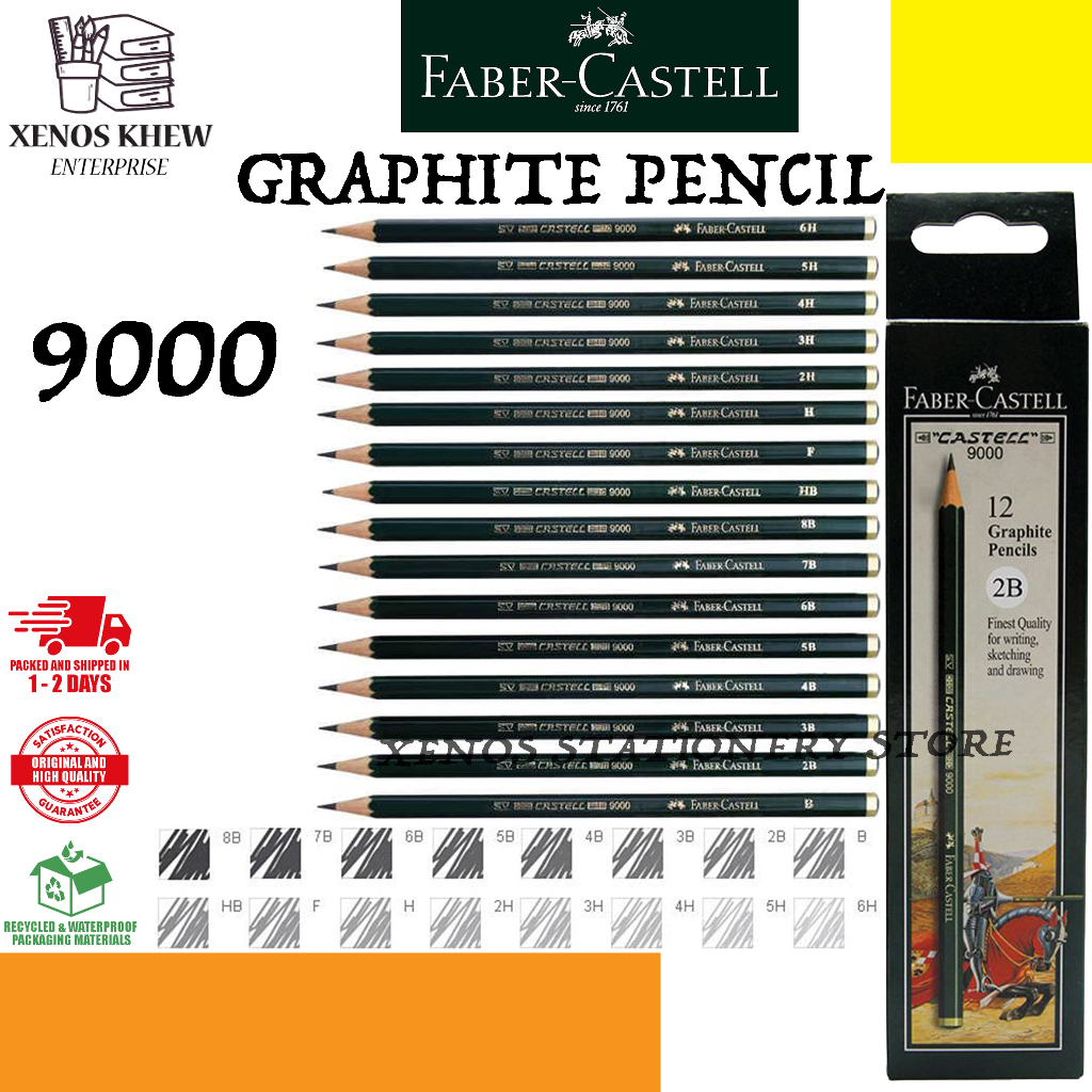Castell 9000 Graphite Pencil 4H