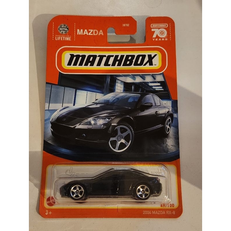 Matchbox Mazda Rx8 black 2023 | Shopee Malaysia