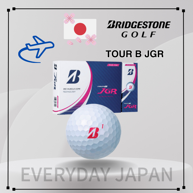 [2023 Model Made in JAPAN]BRIDGESTONE Golf Balls TOUR B JGR Perl Pink