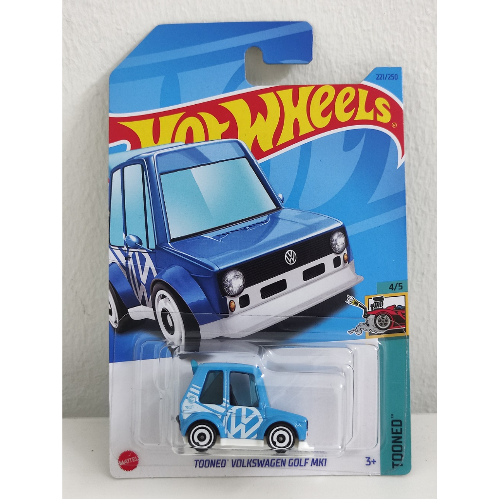 Hot Wheels Tooned Volkswagen Golf MK1 Treasure Hunt | Shopee Malaysia