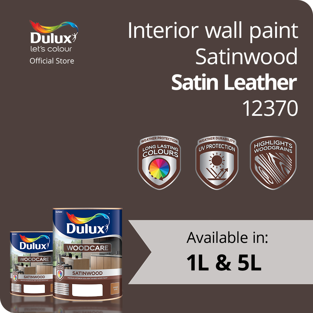 Dulux Satinwood Satin Leather (12370) (Wood Care) Shopee Malaysia