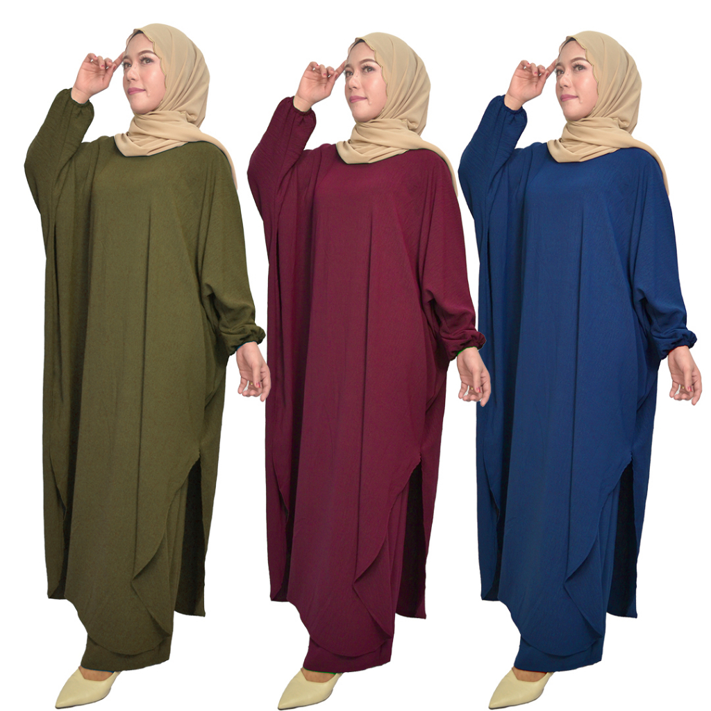 SUIT SHAIFA BAJU SELUAR SET 2IN1 By Isha Nur | Shopee Malaysia