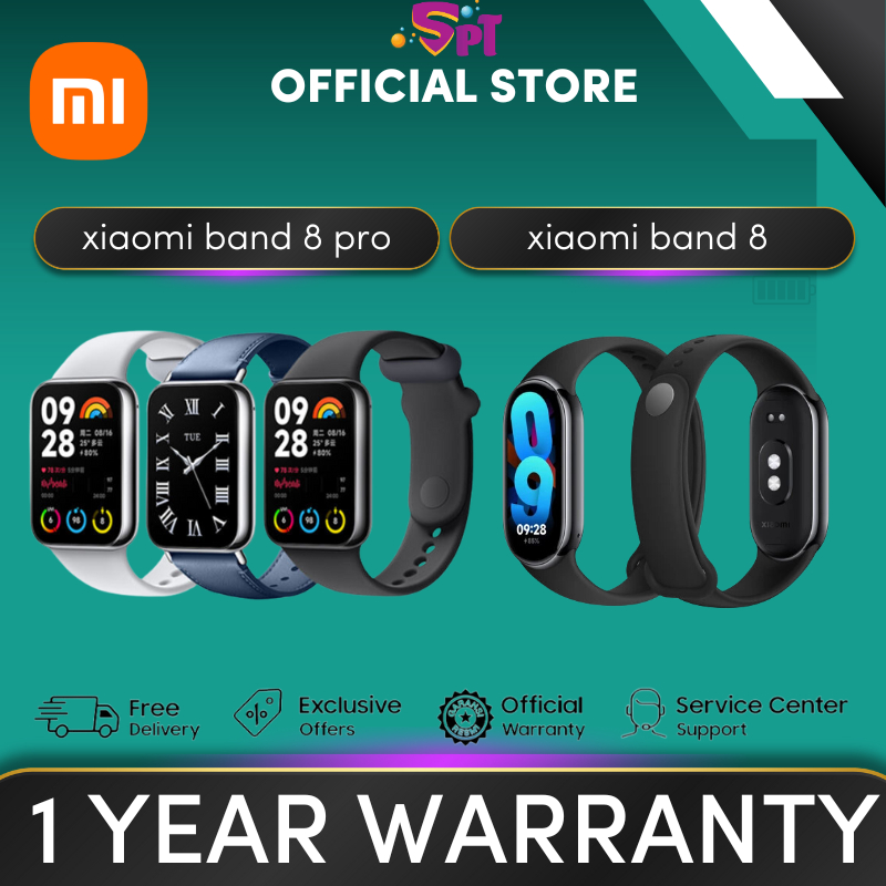 Xiaomi Smart Band 8 Bracelet, Mi Malaysia Warranty, 1.62 AMOLED, 190mAh  Battery