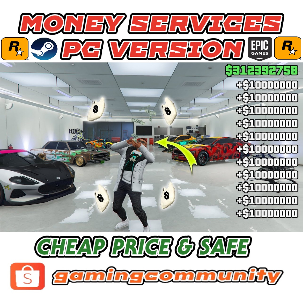 (CHEAPEST) GRAND THEFT AUTO / GTA V / GTA 5 MONEY / GTA ONLINE MONEY