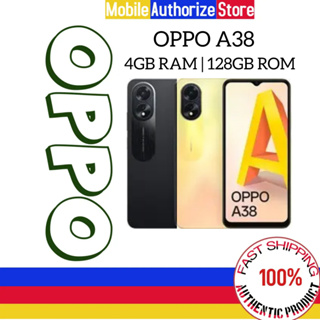 Oppo A38, 6.56 Display, 4GB RAM + 128GB ROM, 50MP, 4G, 5000mAh -Glowing  Black + Free Gifts @ Best Price Online