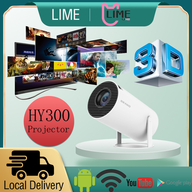 HY300 Smart HD Projector, Computers & Tech, Office & Business Technology on  Carousell