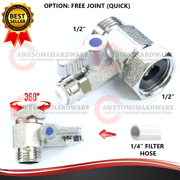 STAINLESS STEEL COWAY ADAPTOR WATER FILTER RO JOINT FITTING RO VALVE ...