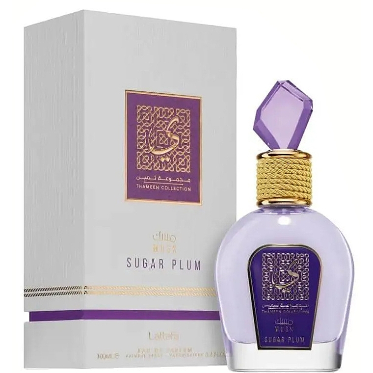 Lattafa Sugar Plum Perfume Musky Fruity Floral Unisex Fragrance main image 1