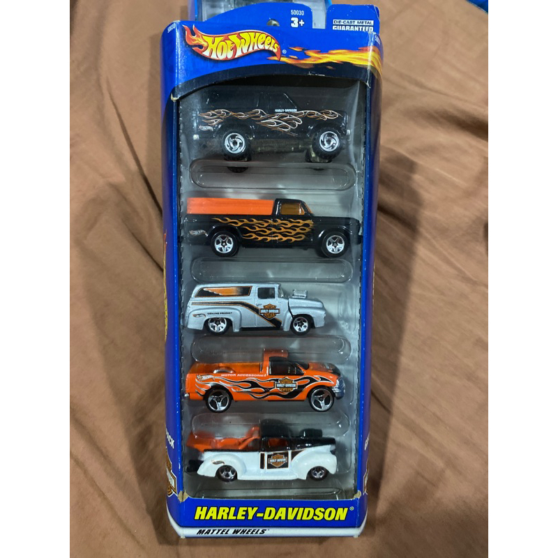 Hot wheels harley davidson 5 shop pack