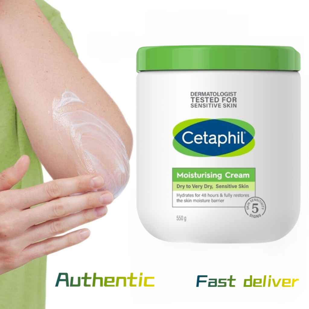 [AUTHENTIC] Cetaphil Moisturizing Lotion Cream 550g/566g for Dry