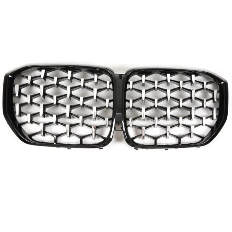 Gloss Black Kidney Grille Set For BMW X5 (E70) & X6 (E71) 2007-2014 - Pair