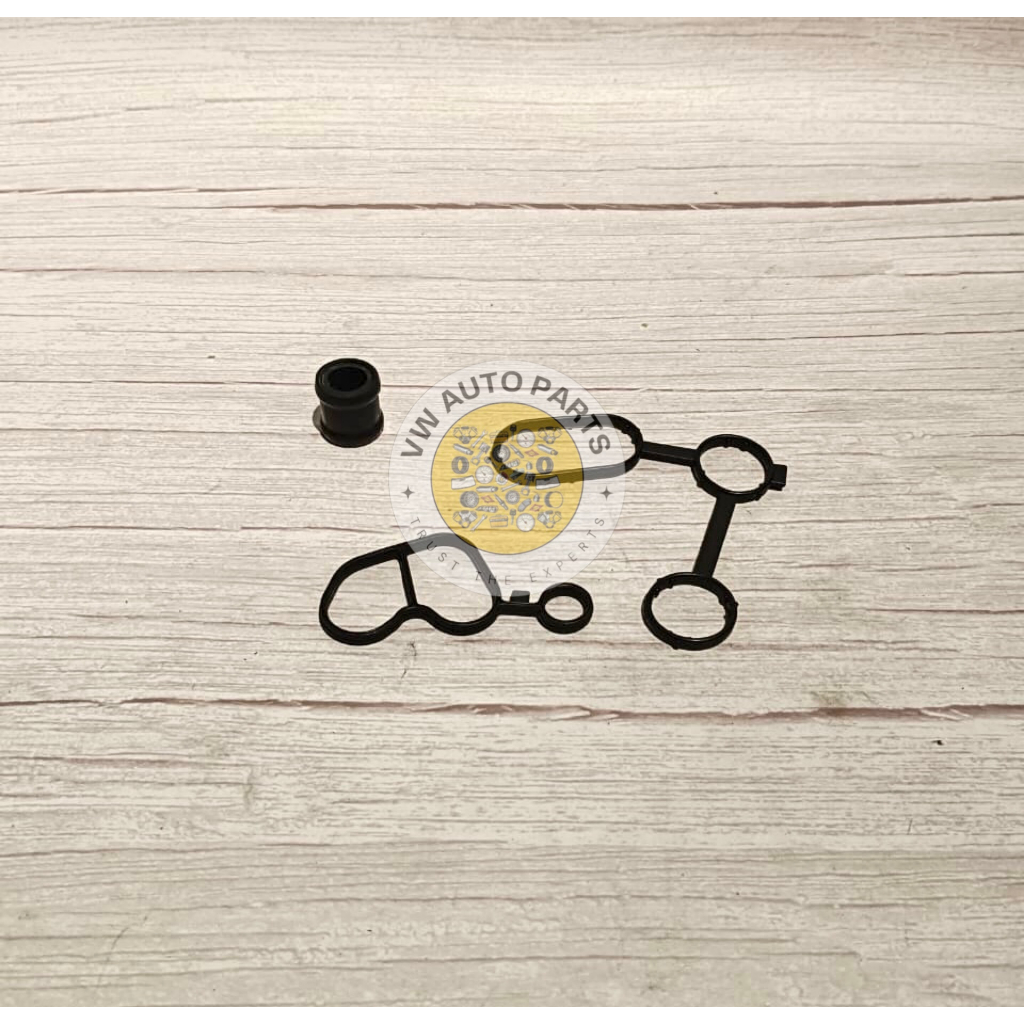 ( 100% ORIGINAL ) OIL FILTER HOUSING GASKET SET / OIL COOLER GASKET VW ...
