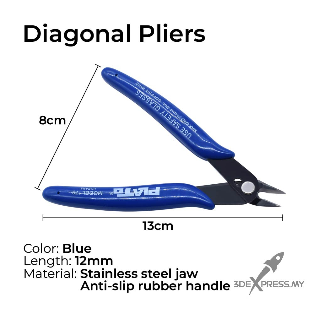 Diagonal Pliers 3D Printing Tool