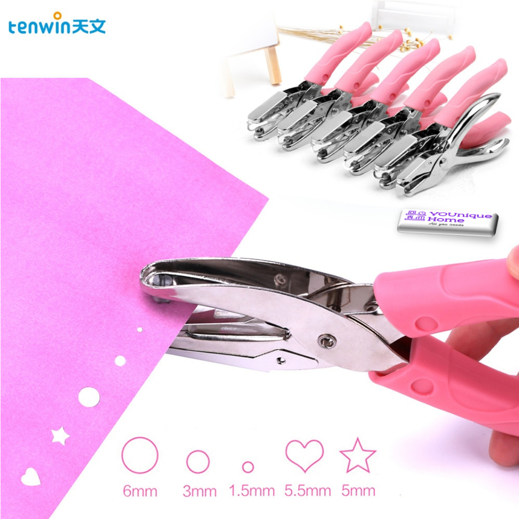 New Premium Metal Oval Single Hole Punch High Quality Durable