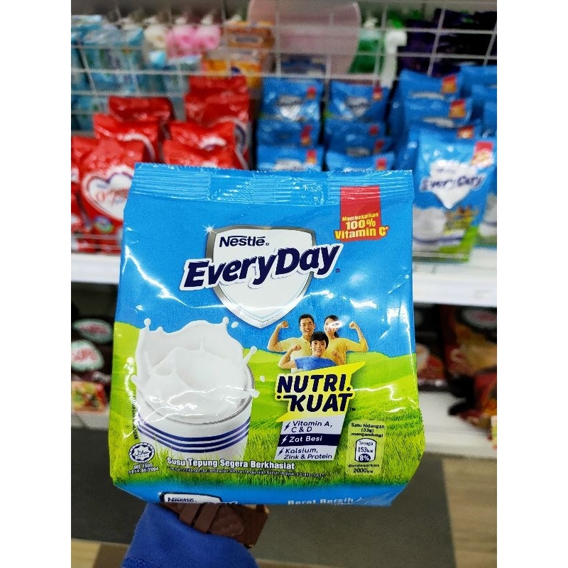 Nestle Everyday Susu Tepung Berkhasiat 500g 250g Shopee Malaysia 