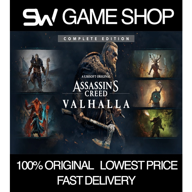 Assassin S Creed Valhalla Complete Edition Pc Steam Ubisoft Original Dlc Offline [cheapest