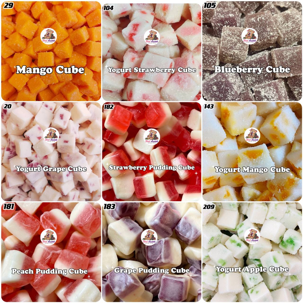 【300g+】Gummy Yogurt,Pudding, SOUR,SWEET,MIX,GERMAN candy, Self ...