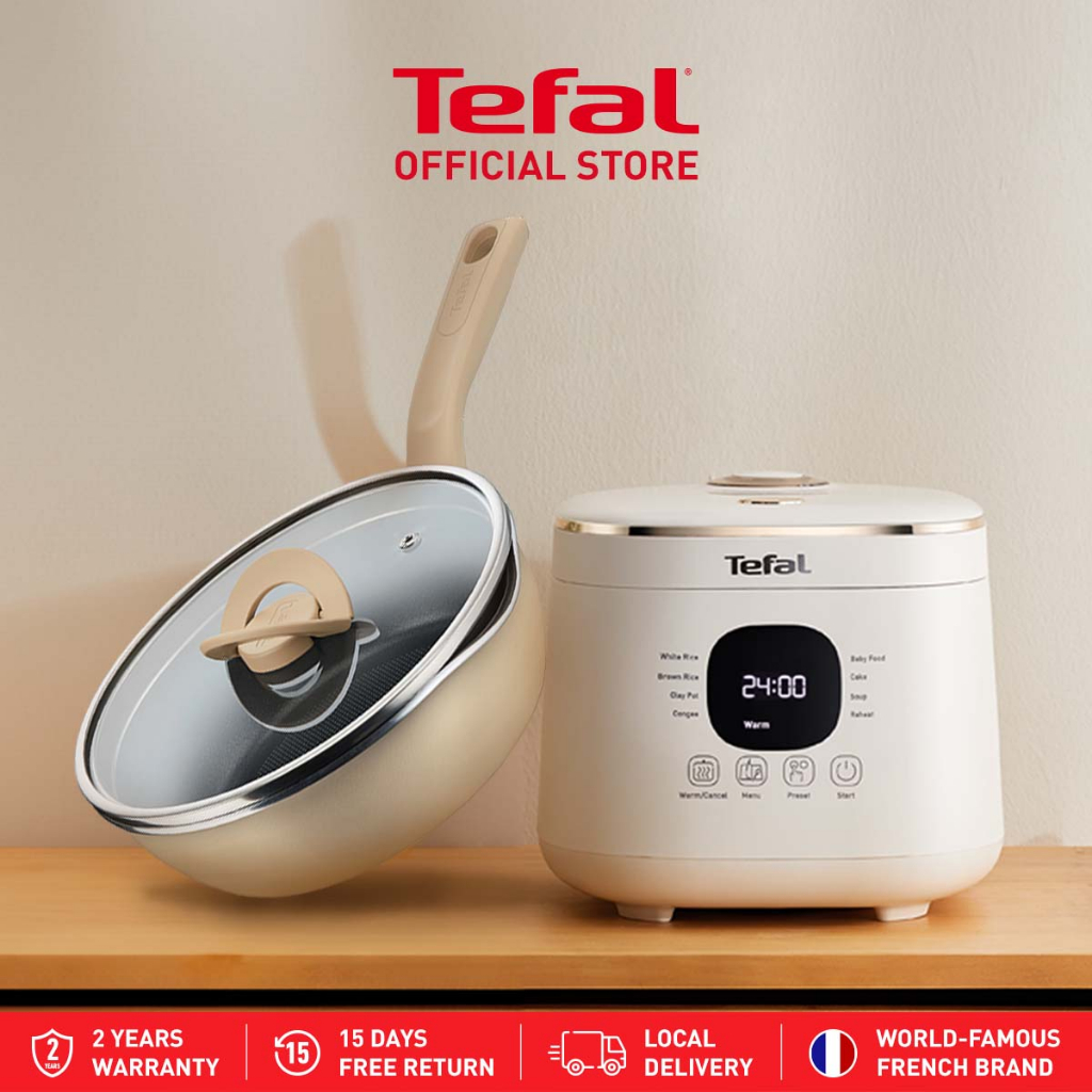 [Rice Cooker Bundle] Tefal Rice Mate Mini Fuzzy Logic Rice Cooker (0.7L