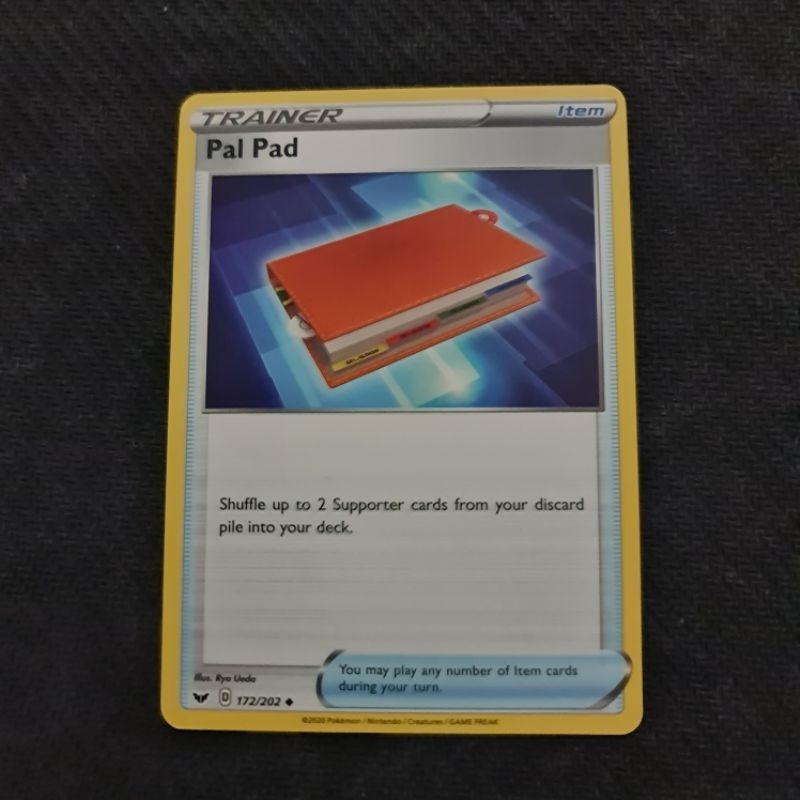 Palpad Pal Pad 182/198 SV01 172/202 SWSH01 Reverse Holo NA Pokemon TCG Game  Scarlet & Violet Trainer Item Card Original | Shopee Malaysia