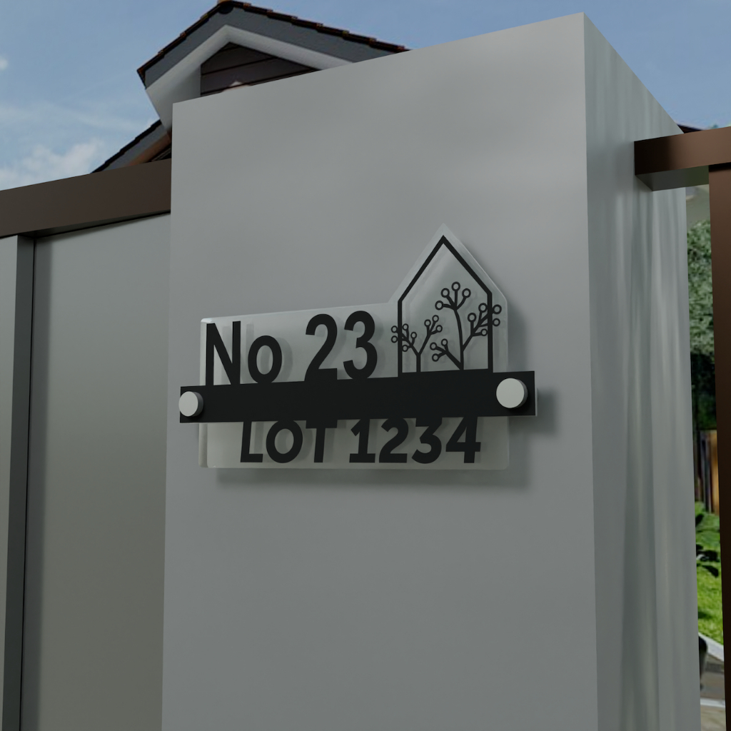 Custom House Signage (Signage Rumah) Shopee Malaysia