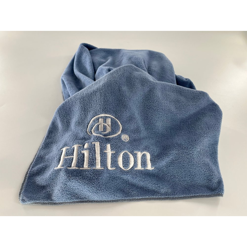 Tuala Mandi Hilton Bath Towel Hotel Dan Resort Permium Microfiber | Shopee Malaysia