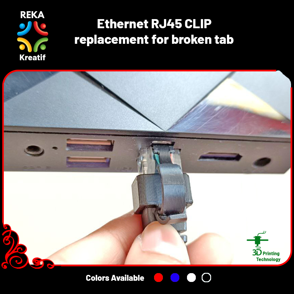 RJ45 Clip Replacement Network CAT6 Cable No Crimping Needed