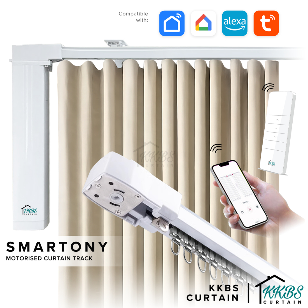 KKBS CURTAIN Smartony Rel Langsir Automatik Wifi IoT Tuya Google