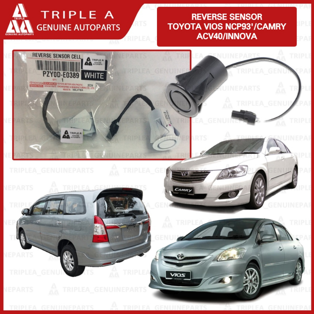 NEW🔥Reverse Sensor Toyota Vios NCP93 Camry ACV40 Prius C Innova 89341